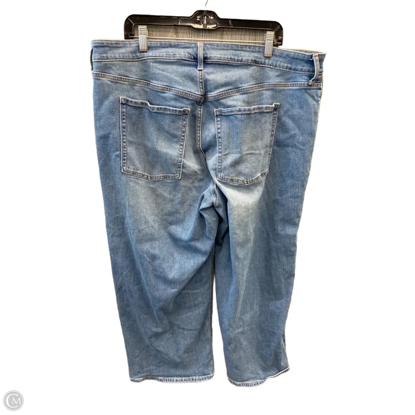 Jeans Wide Leg By Old Navy In Blue Denim, Size: 20