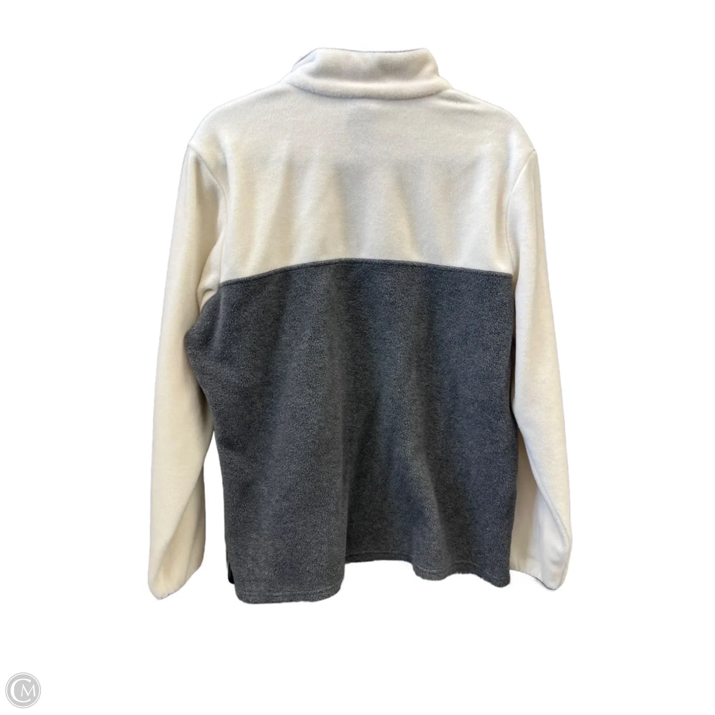 Jacket Fleece By Columbia In Grey, Size: 1x