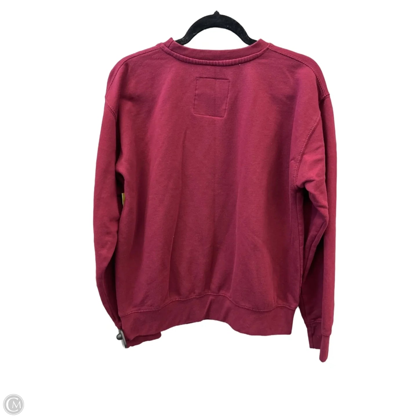 Sweatshirt Crewneck By Clothes Mentor In Red, Size: M