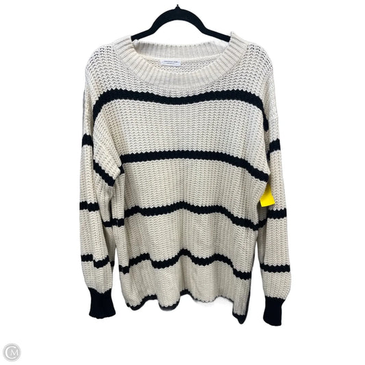 Sweater By Chicsoul In Beige, Size: 1x