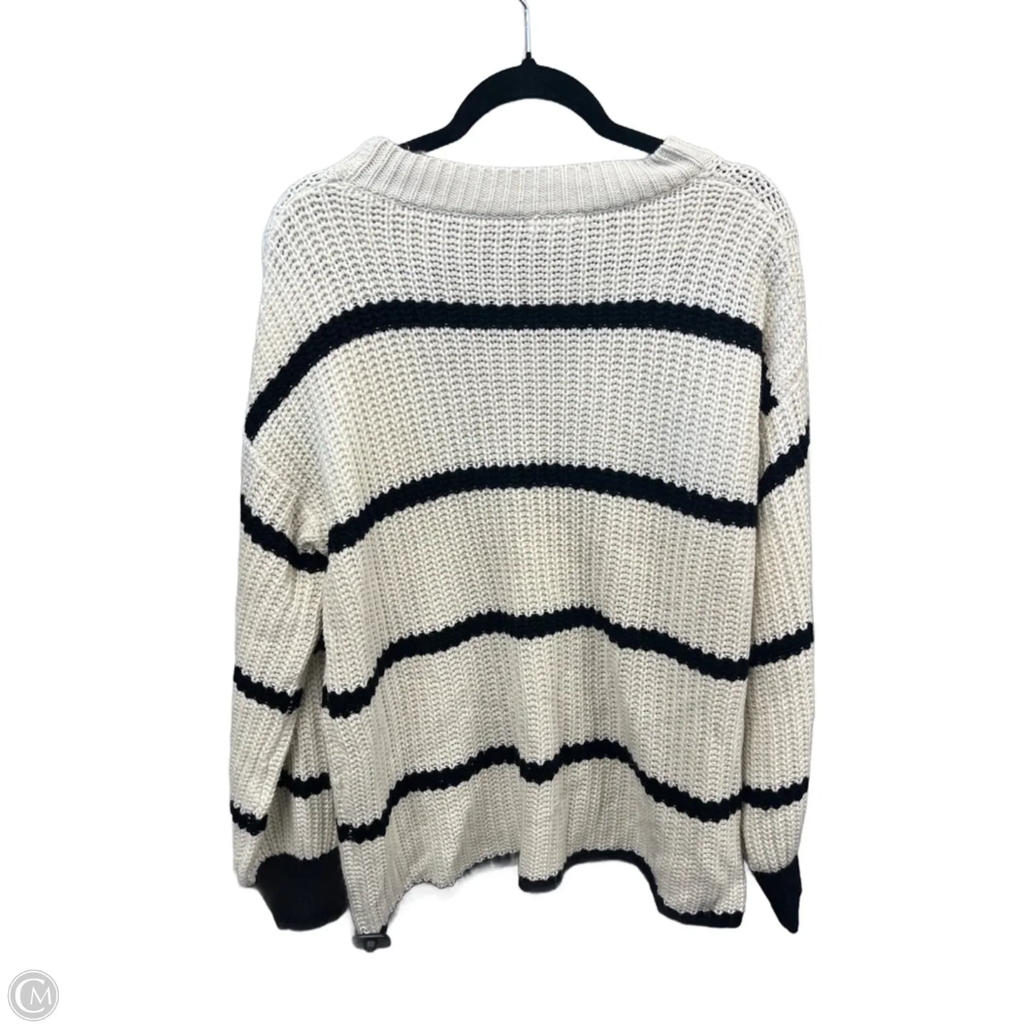 Sweater By Chicsoul In Beige, Size: 1x