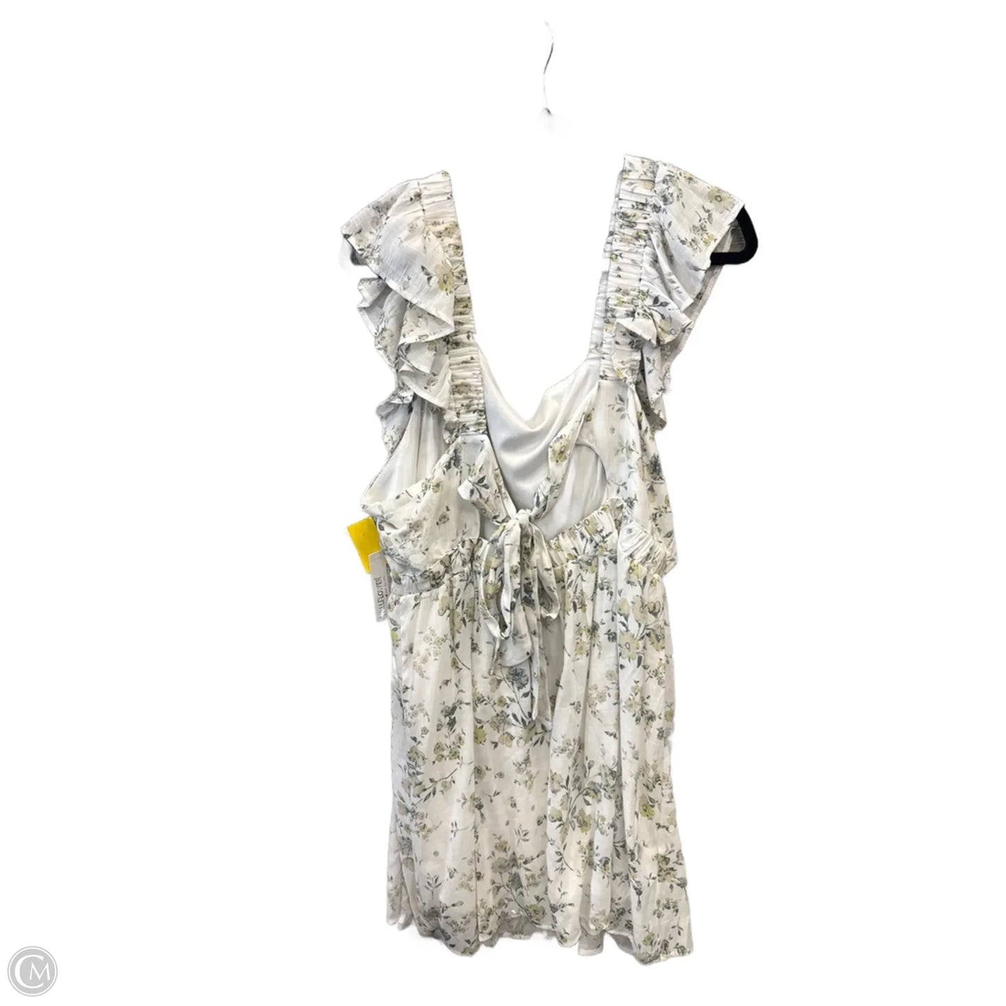 Dress Casual Short By Wallflower In White, Size: 2x