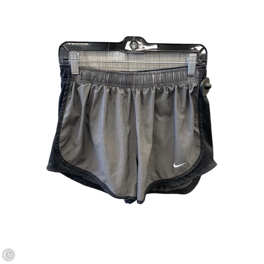 Athletic Shorts By Nike Apparel In Grey, Size: L