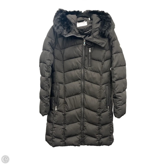 Coat Puffer & Quilted By Calvin Klein In Black, Size: L