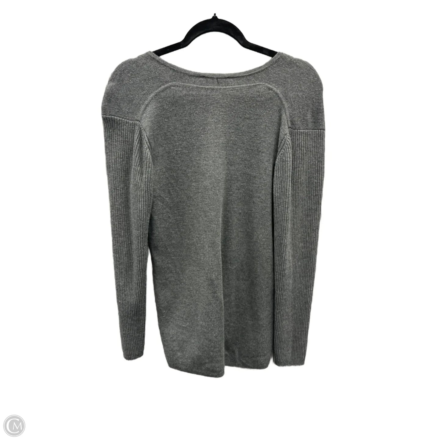 Sweater By Talbots In Grey, Size: L