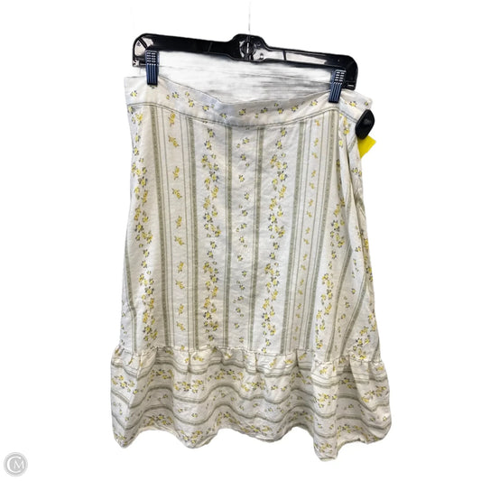 Skirt Midi By Antonio Melani In White, Size: 14