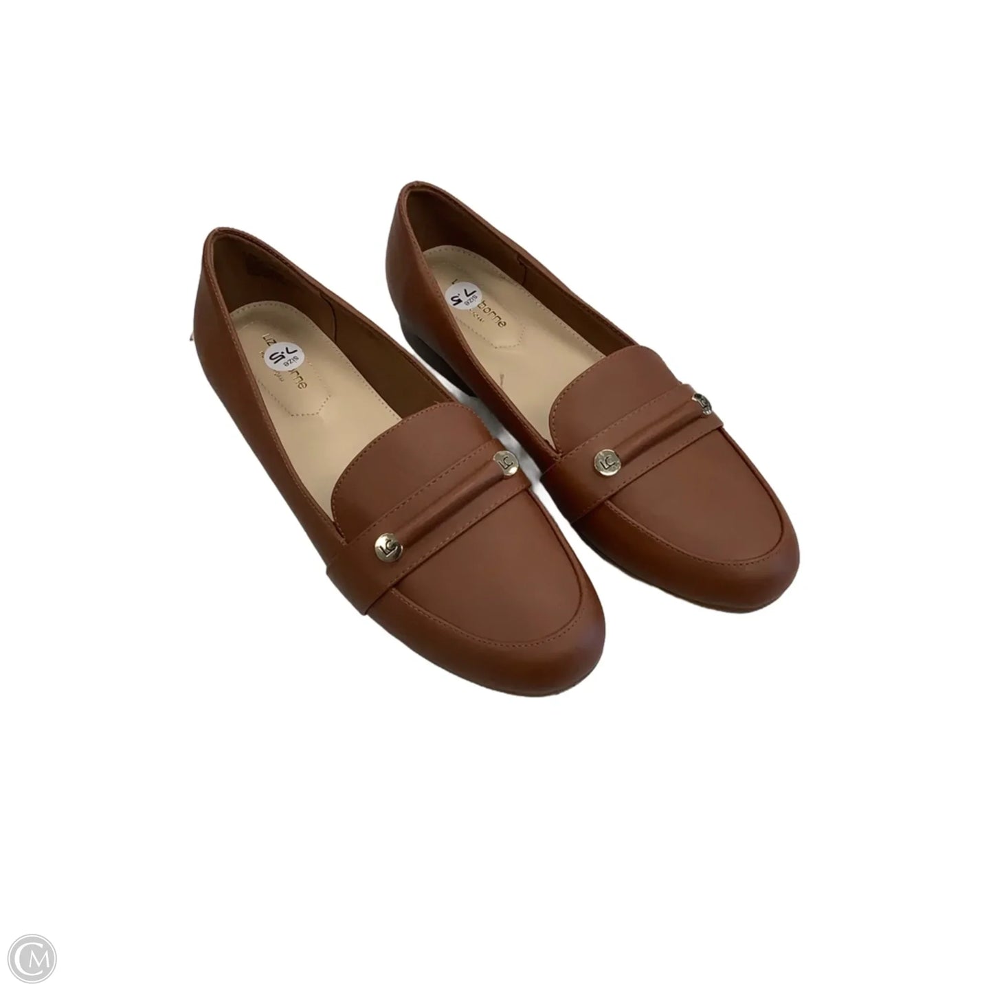 Shoes Flats By Liz Claiborne In Brown, Size: 7.5