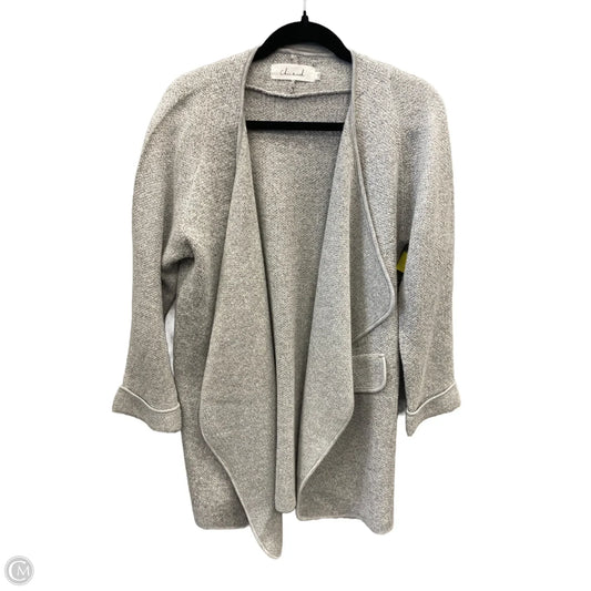 Cardigan By Chicwish In Grey, Size: L