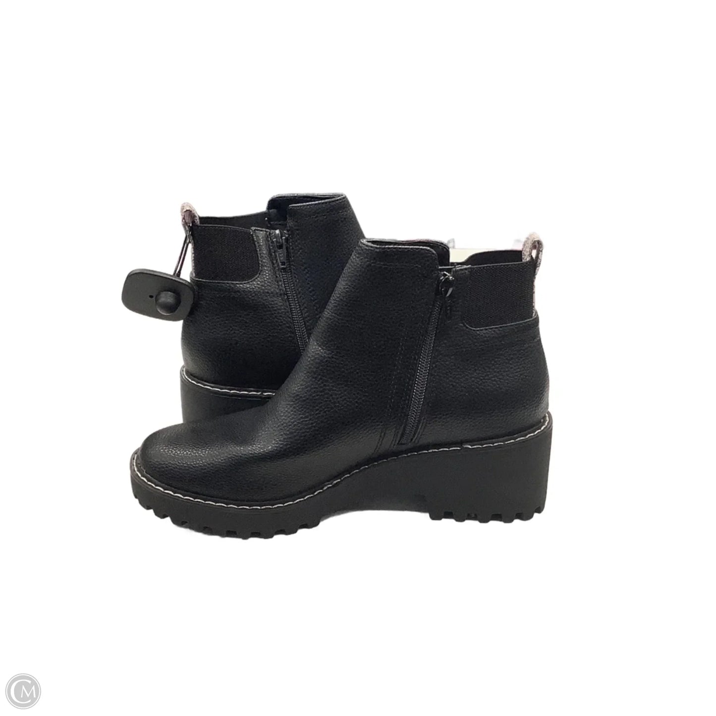 Boots Ankle Flats By Universal Thread In Black, Size: 9