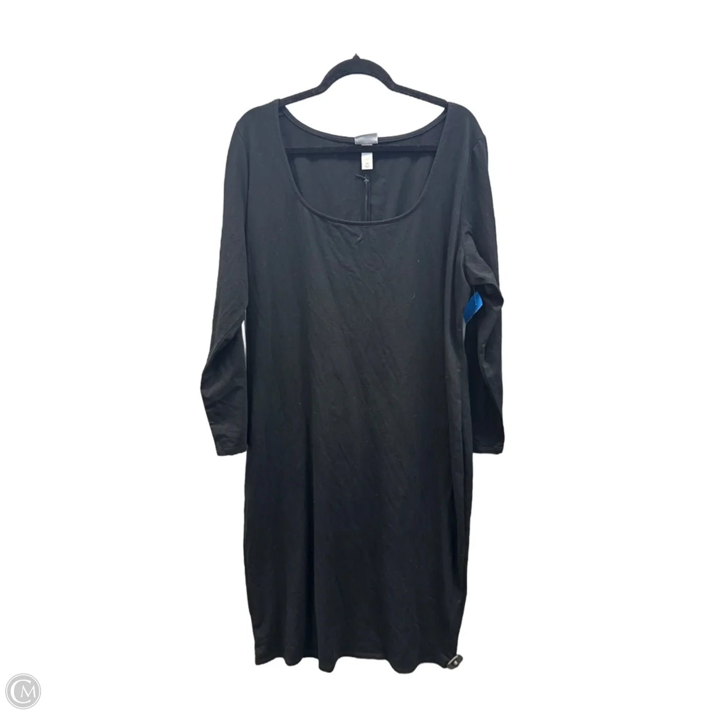 Dress Casual Midi By Ava & Viv In Black, Size: 2x