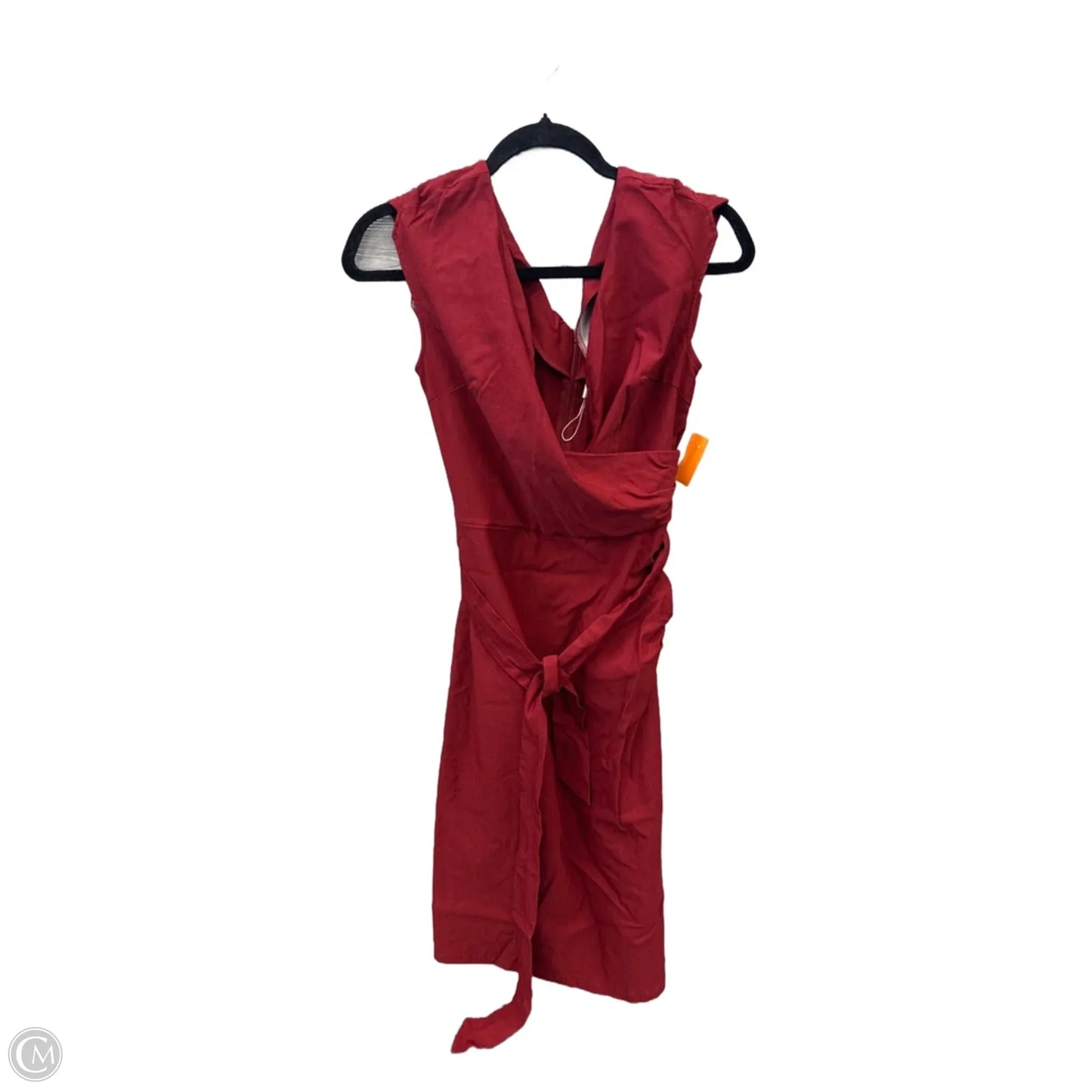 Dress Casual Midi By Cme In Red, Size: M