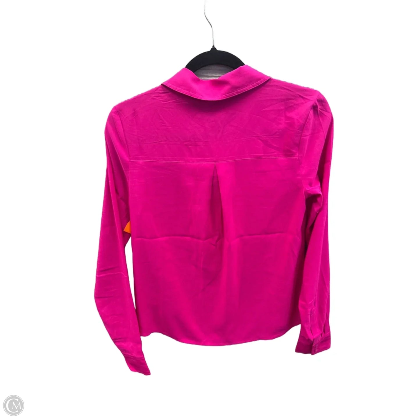 Top Long Sleeve By Express In Pink, Size: Xs