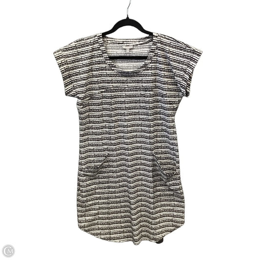 Dress Casual Midi By Talbots In Black & White, Size: Sp