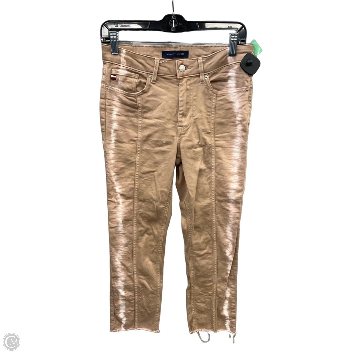 Jeans Straight By Tommy Hilfiger In Brown Denim, Size: 6