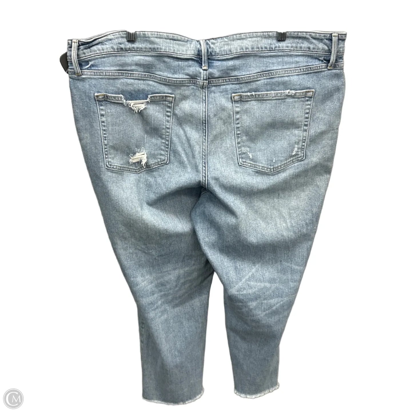 Jeans Straight By Maurices In Blue Denim, Size: 24