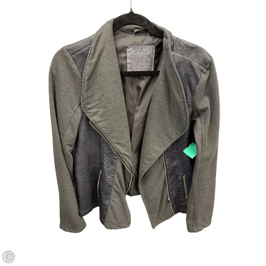 Jacket Other By Sebby In Black & Grey, Size: L