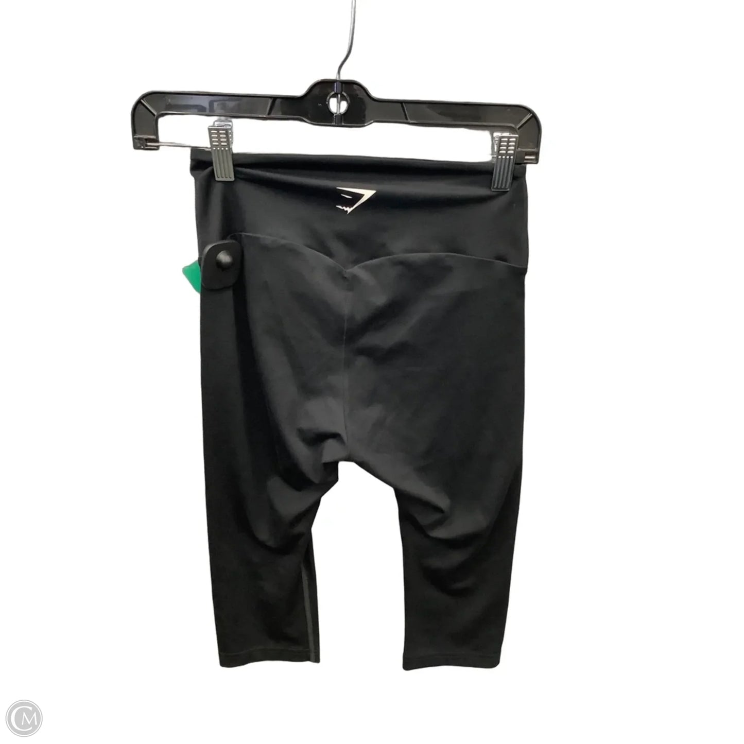 Athletic Leggings Capris By Gym Shark In Black, Size: M