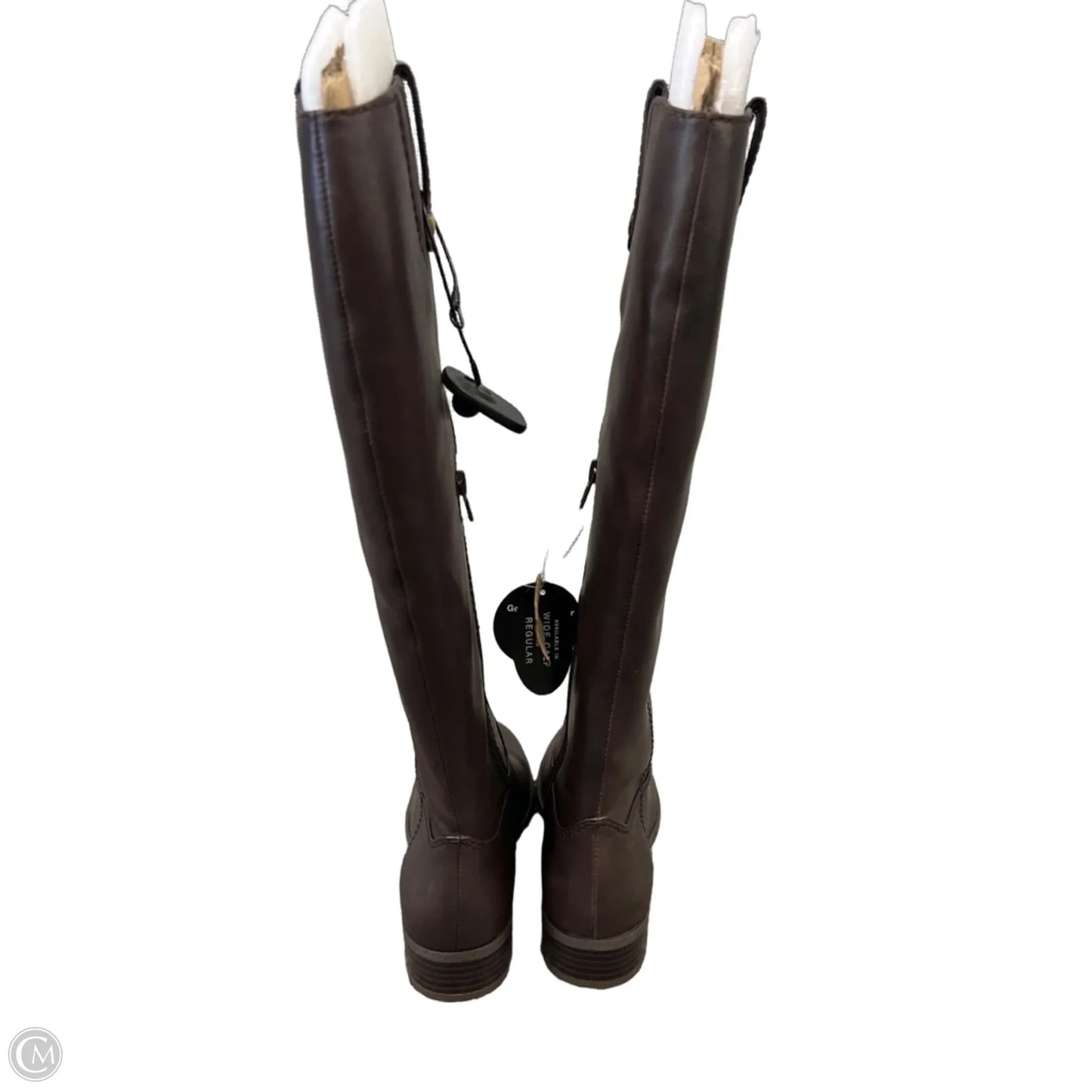 Boots Knee Flats By Inc In Brown, Size: 7