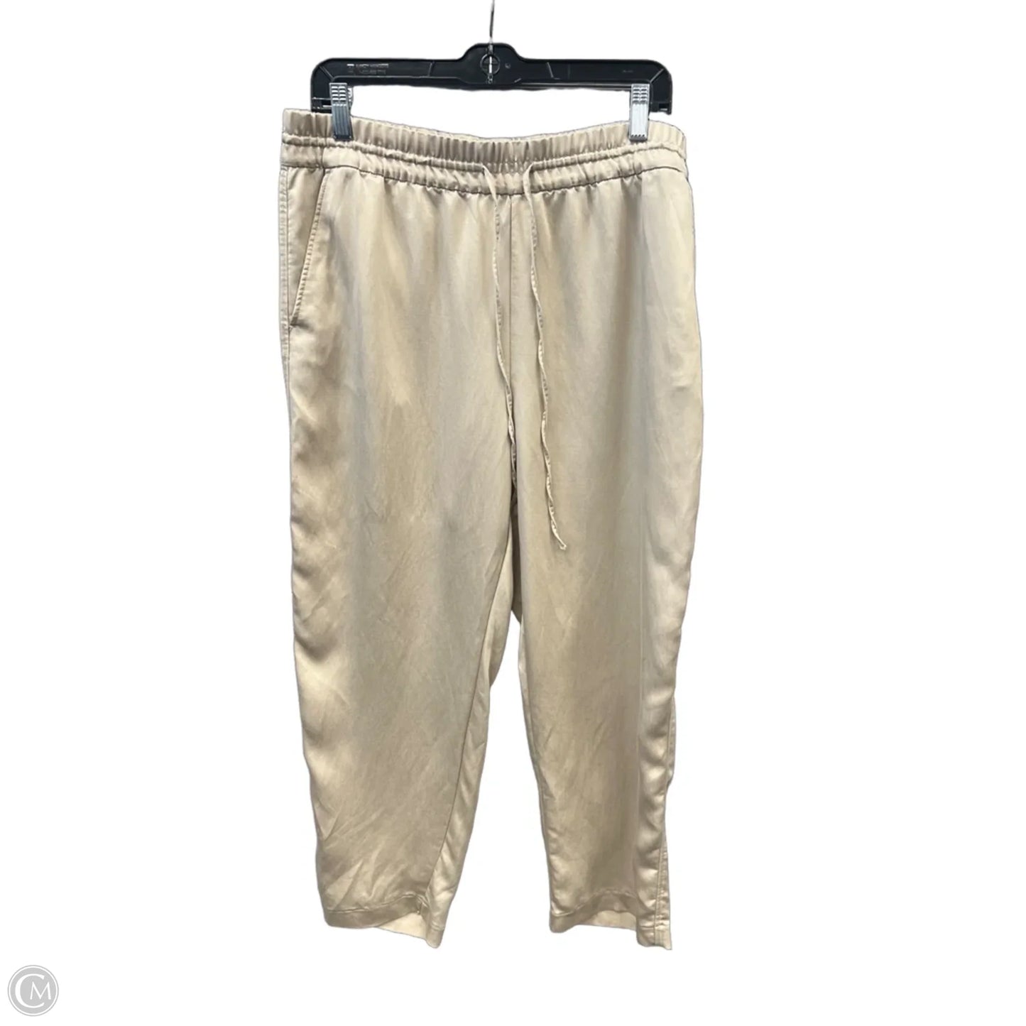 Pants Linen By H&m In Tan, Size: 12