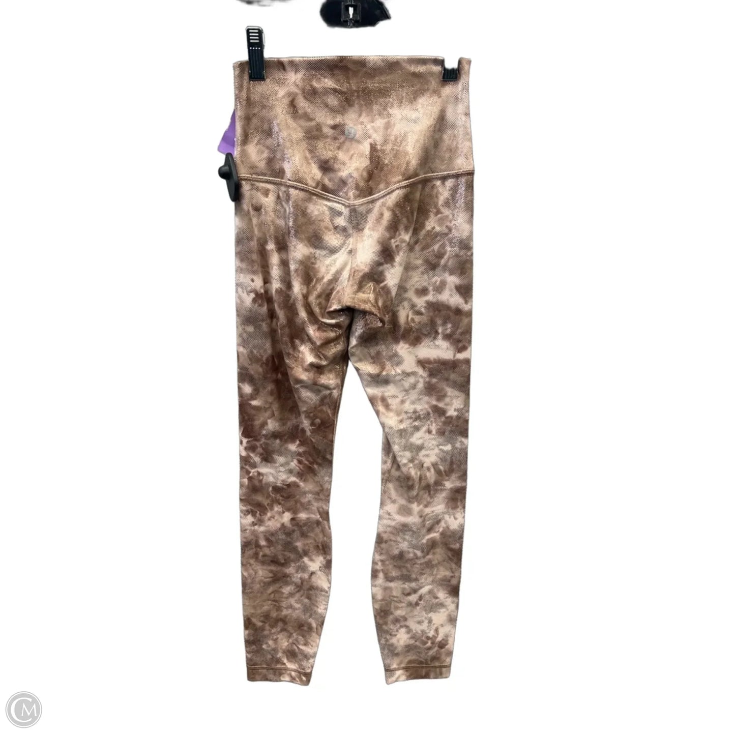 Athletic Leggings By Lululemon In Brown, Size: Xs