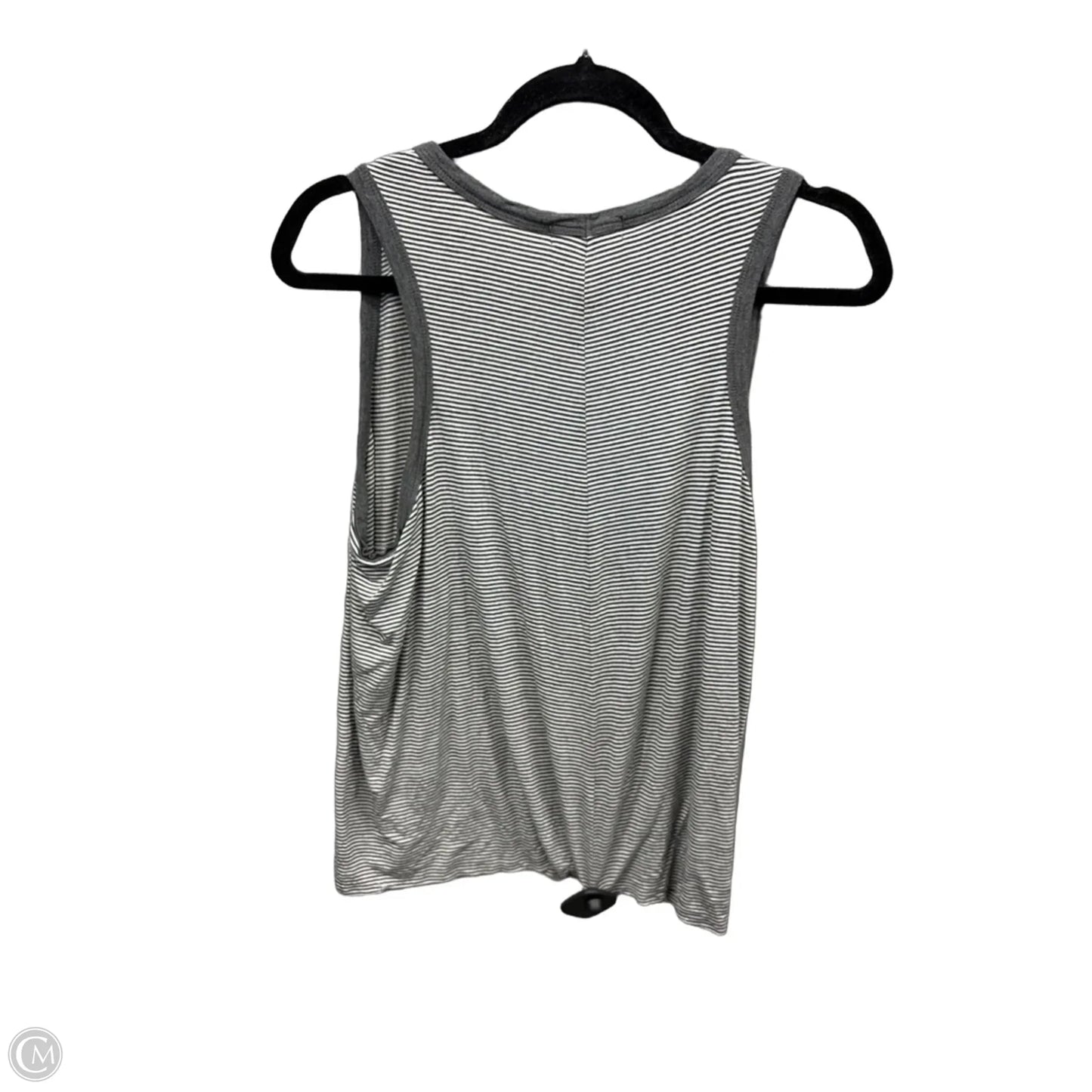 Top Sleeveless By Treasure And Bond In Striped Pattern, Size: L