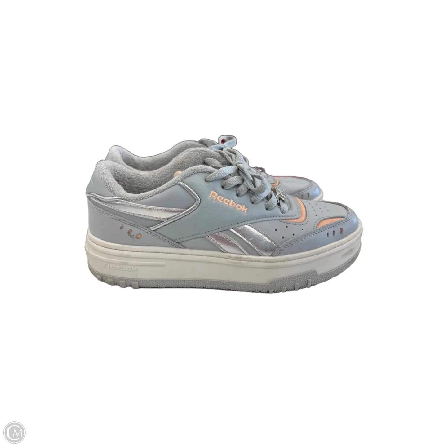 Shoes Athletic By Reebok In Grey, Size: 7