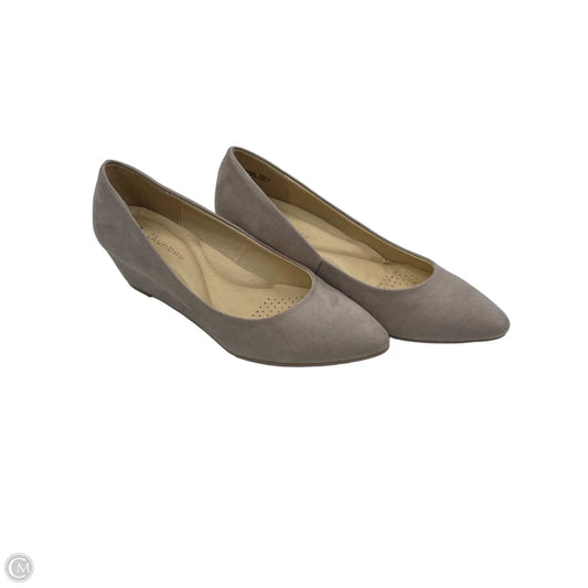 Shoes Heels Wedge By Cl By Chinese Laundry In Mauve, Size: 7