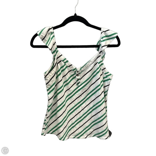 Top Sleeveless By White House Black Market In Striped Pattern, Size: S