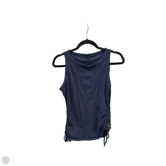 Top Sleeveless Basic By White House Black Market In Blue, Size: S