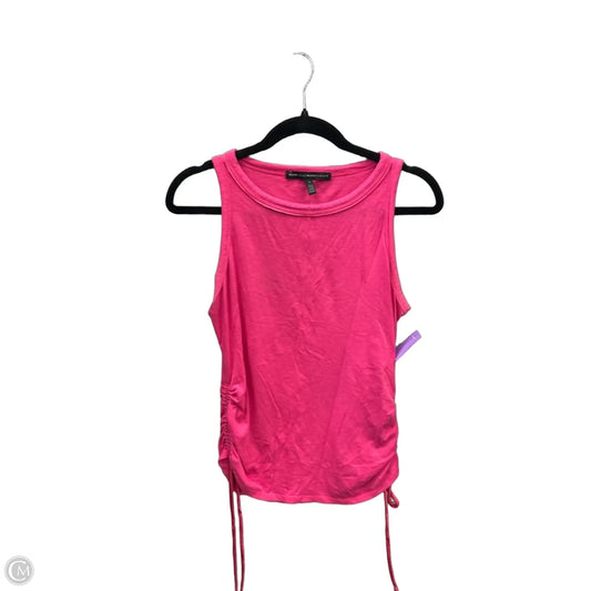 Top Sleeveless Basic By White House Black Market In Pink, Size: S