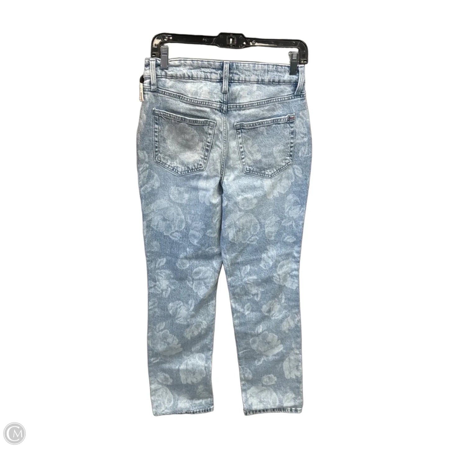 Jeans Straight By Edgely In Blue Denim, Size: 4