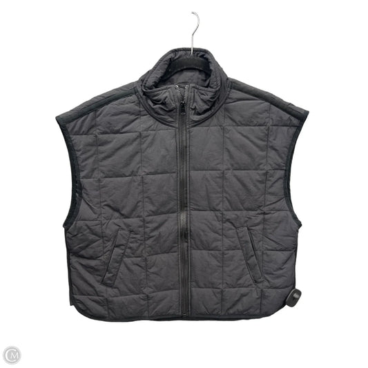 Vest Puffer & Quilted By Papermoon In Black, Size: S