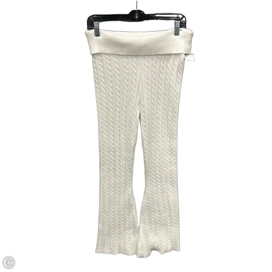 Pants Lounge By Clothes Mentor In White, Size: 12