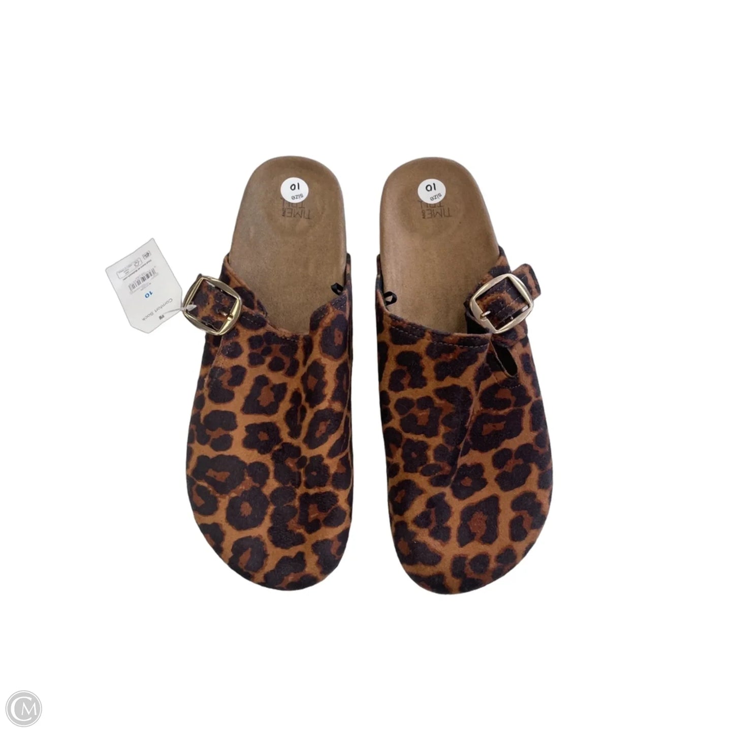 Shoes Flats By Time And Tru In Animal Print, Size: 10