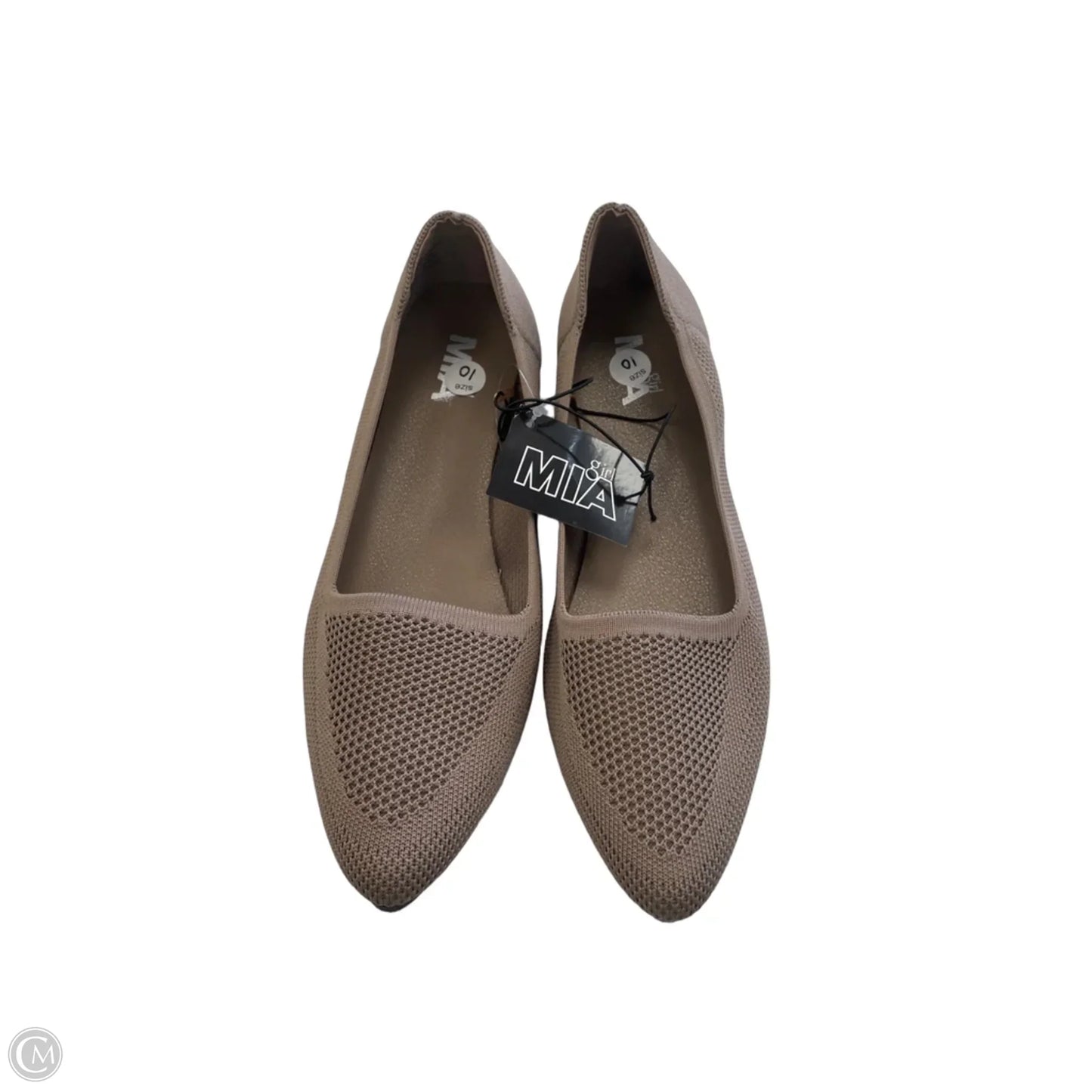 Shoes Flats By Mia In Brown, Size: 10