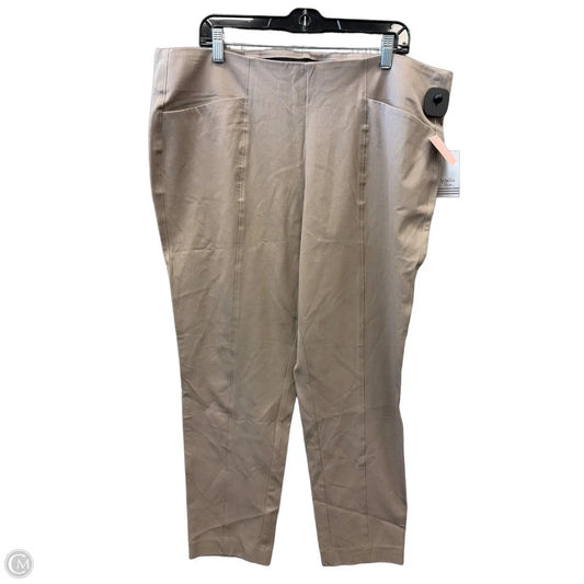 Pants Dress By Ophelia Roe In Brown, Size: 20
