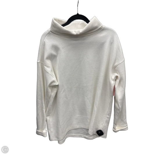 Top Long Sleeve By Lands End In White, Size: Xl