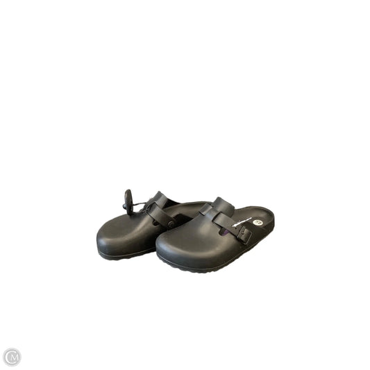 Shoes Flats By Birkenstock In Black, Size: 7.5