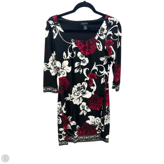 Dress Casual Short By White House Black Market In Floral Print, Size: Xs