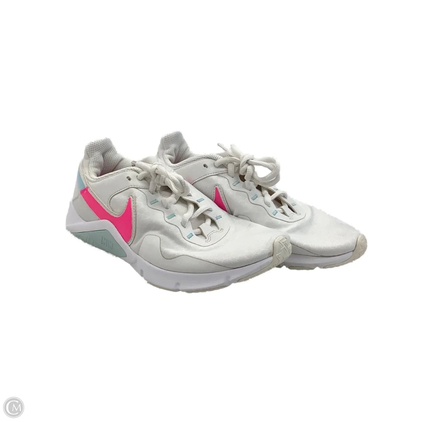 Shoes Athletic By Nike In White, Size: 8