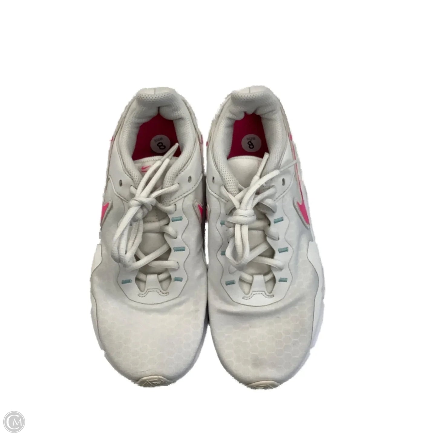 Shoes Athletic By Nike In White, Size: 8