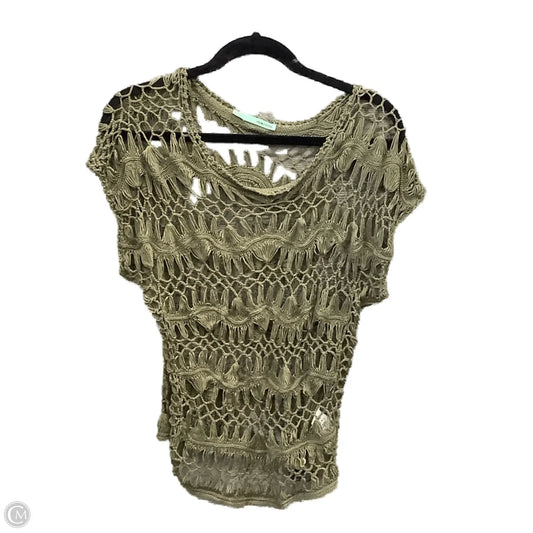 Top Short Sleeve By Maurices In Green, Size: S