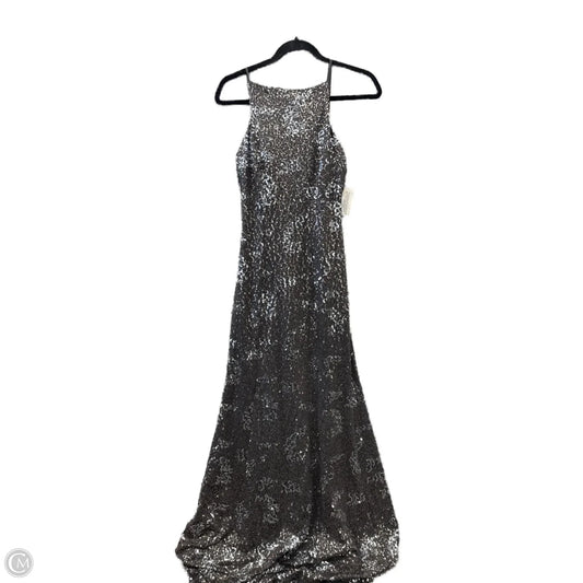 Dress Party Long By City Triangles In Grey, Size: S