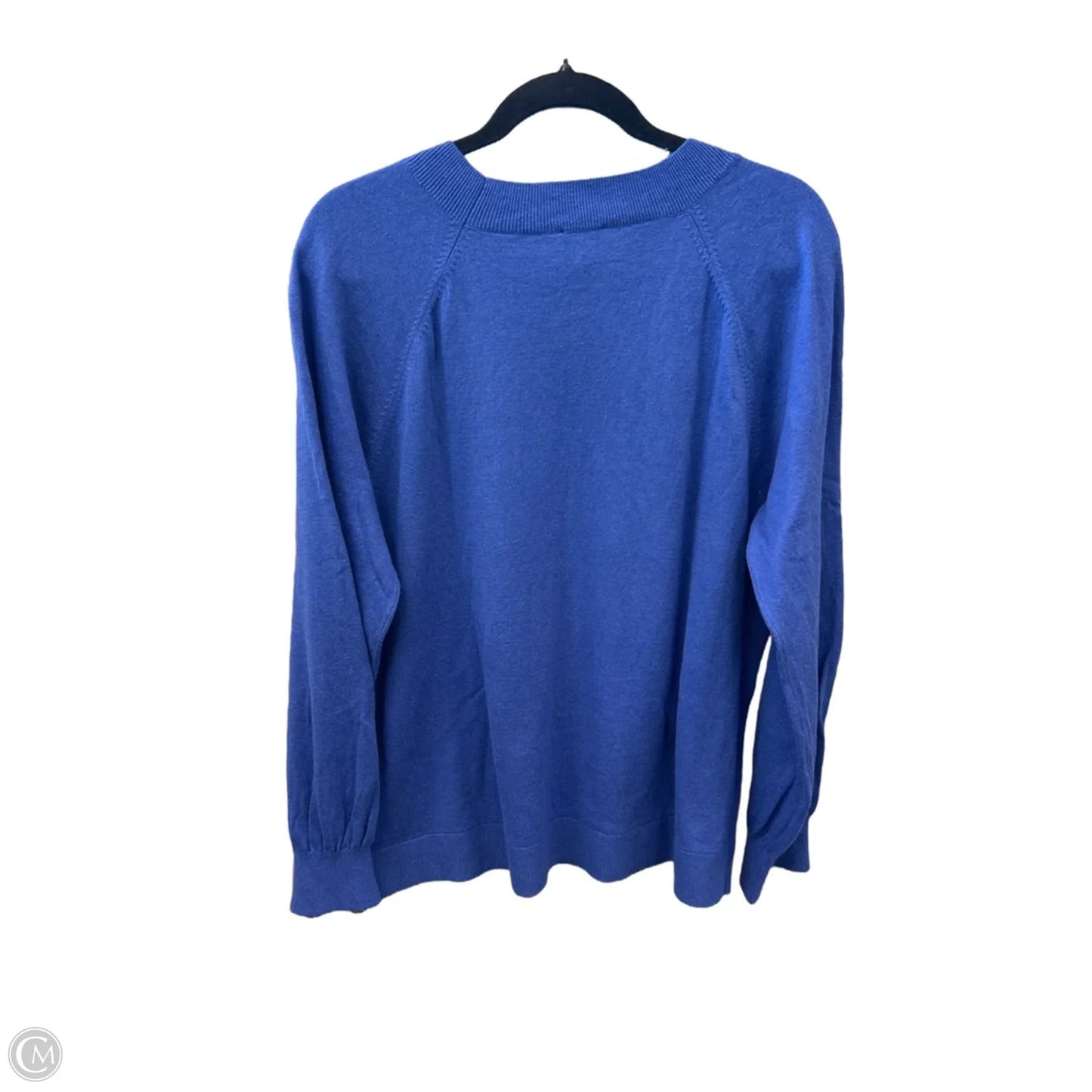 Sweater By Talbots In Blue, Size: Xl