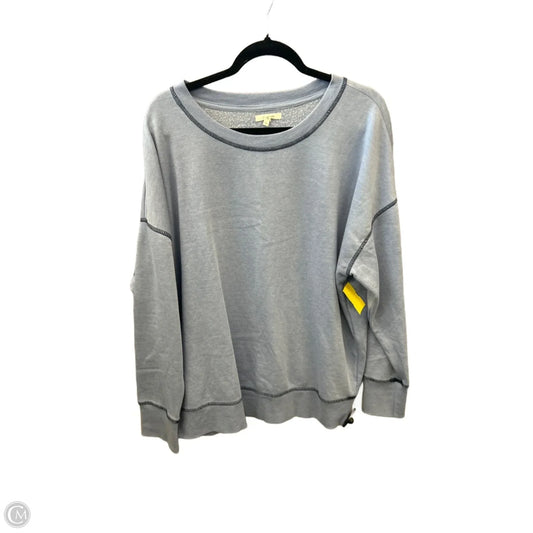 Top Long Sleeve By Maurices In Blue, Size: Xl