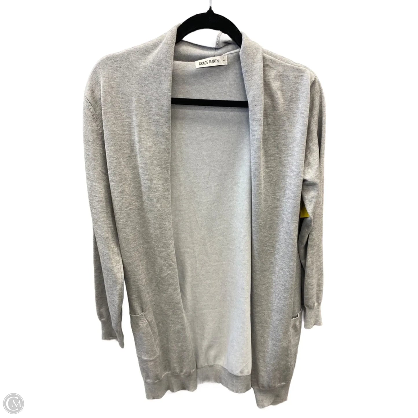 Cardigan By Grace Karin In Grey, Size: L
