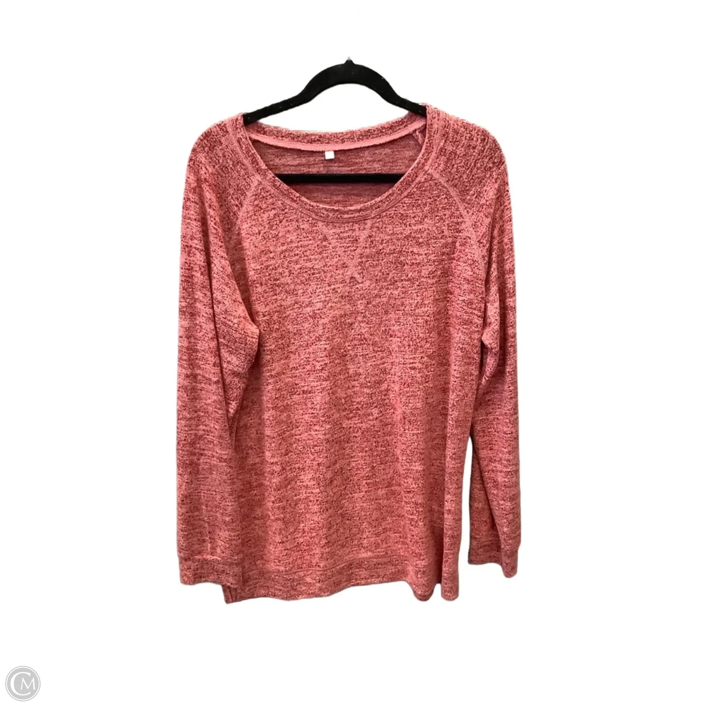 Top Long Sleeve By Clothes Mentor In Red, Size: Xl