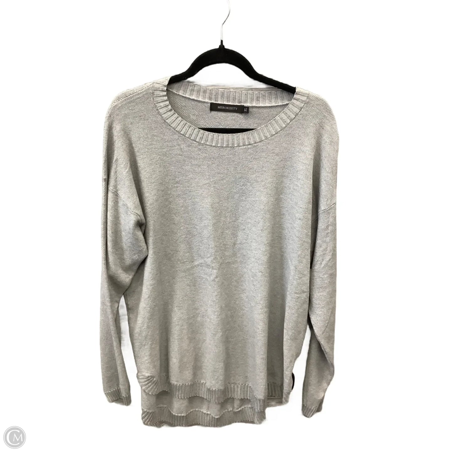 Sweater By Merokeety In Grey, Size: Xl