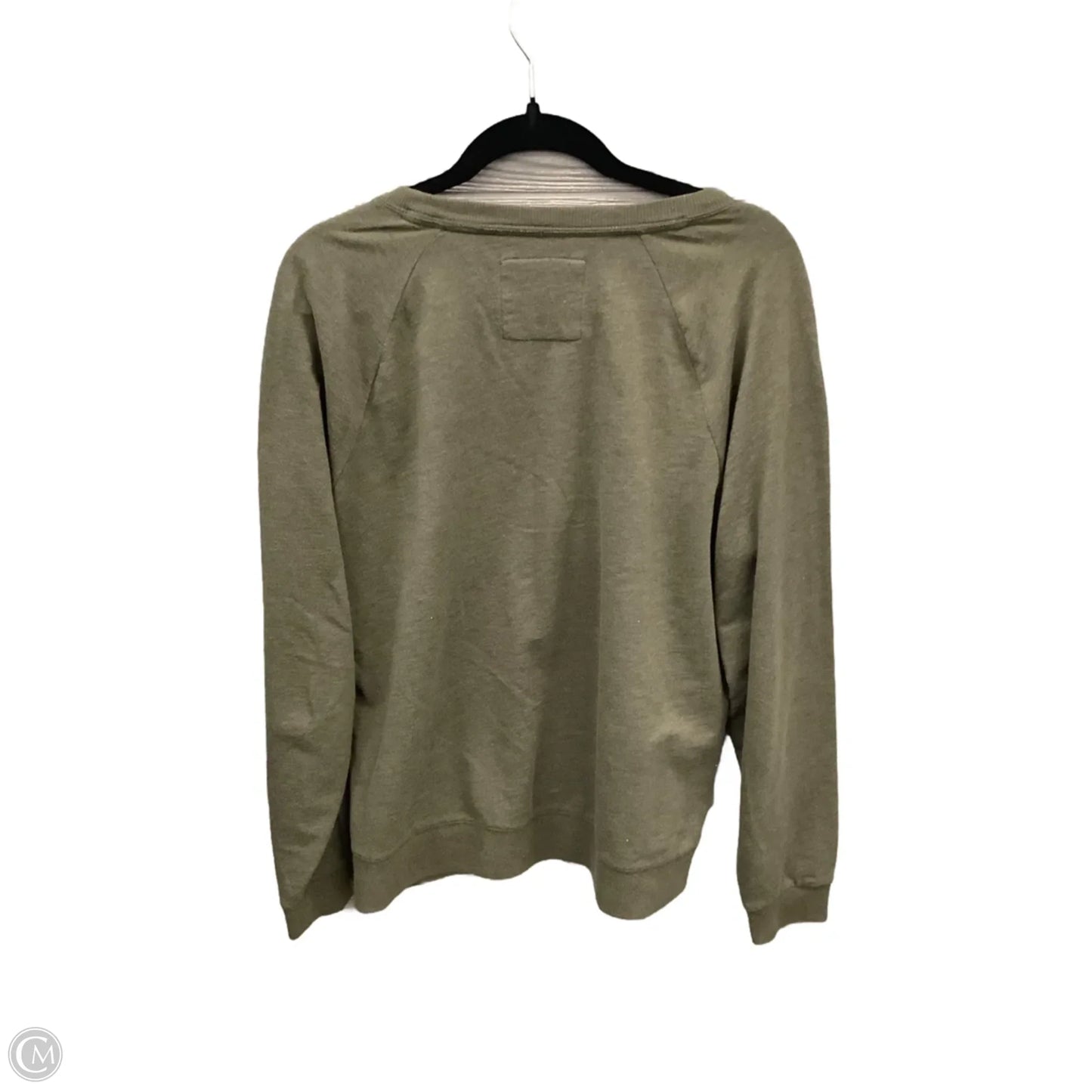 Top Long Sleeve By Sonoma In Green, Size: L
