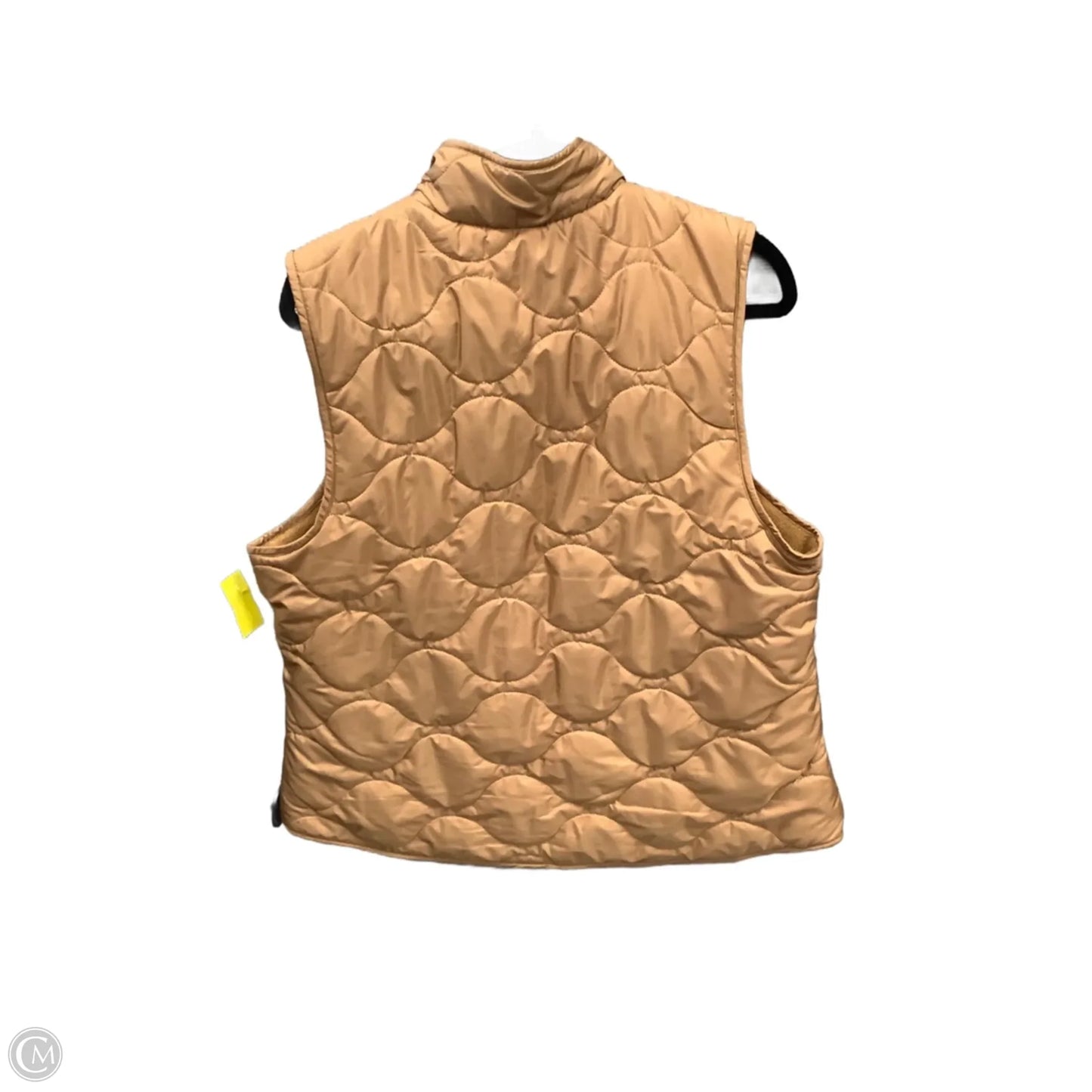 Vest Puffer & Quilted By Croft And Barrow In Tan, Size: L